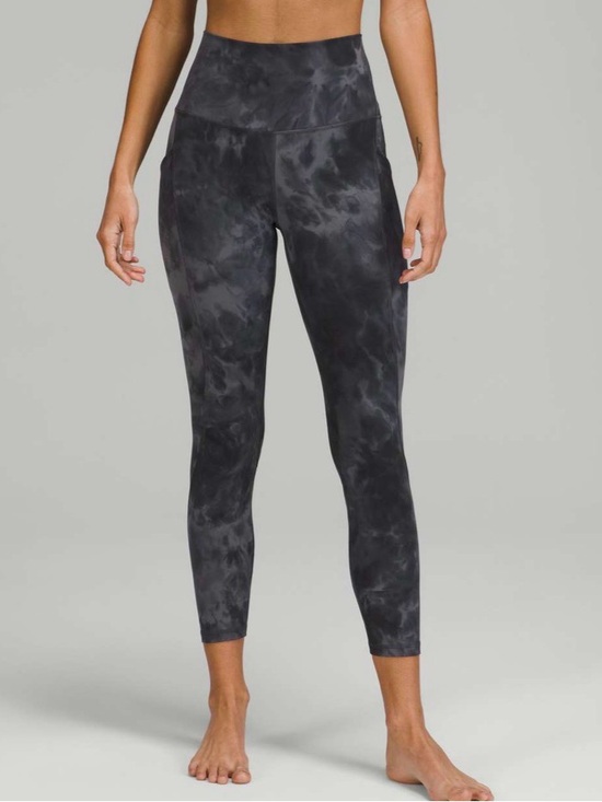 lululemon athletica Pants - Lululemon Tie-Dye align Leggings w/pockets size 4